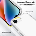 Crystal Clear Transparent Case for Apple iPhone 16e - Image 3