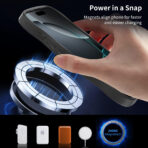 Wave Frosted Black Phone Case for iPhone 16 Pro - Image 3