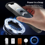 Wave Frosted Black Phone Case for iPhone 16e - Image 3