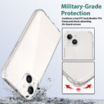 Crystal Clear Transparent Case for Apple iPhone 15 - Image 5