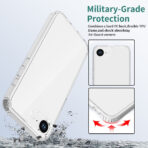 Crystal Clear Transparent Case for Apple iPhone 16e - Image 5
