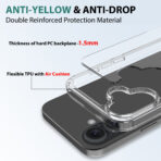 Crystal Clear Transparent Case for Apple iPhone 16 Plus - Image 3