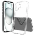 Crystal Clear Transparent Case for Apple iPhone 16 Plus