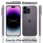 Crystal Clear Transparent Case for Apple iPhone 15 Pro - Image 5