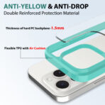 Crystal Clear Transparent Case for Apple iPhone 15 Pro Max - Image 3